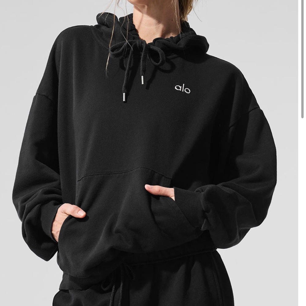 ALO Yoga Accolade Hoodie PERFECT CONDITION Washed never worn